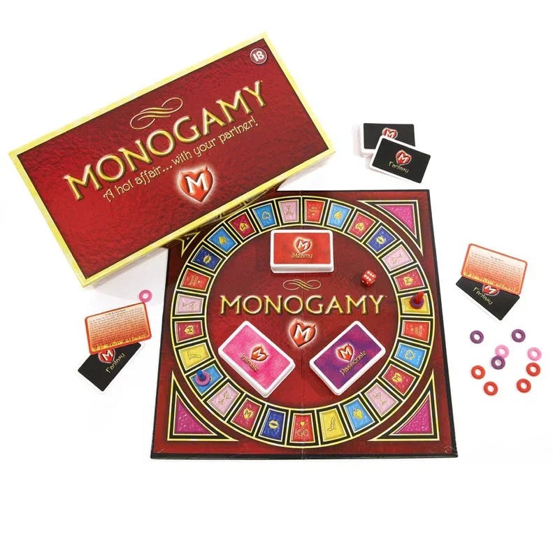 Monogamy Hot Affair Couples Game – Romantic Board Game for Partners - The Flirtation Station