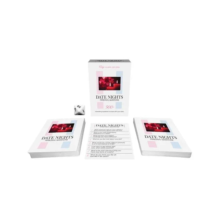 Date Nights Personal Questions conversation card game for couples