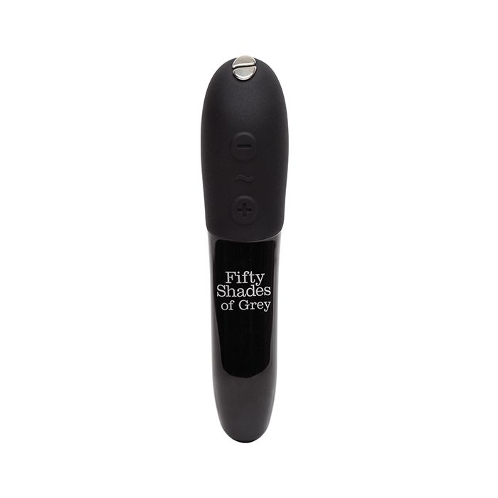 Rechargeable Tango X bullet vibrator from Fifty Shades of Grey & We-Vibe kit, ideal for solo or partnered exploration