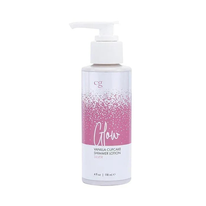 Glow Vanilla Cupcake Silver Shimmer Lotion - The Flirtation Station