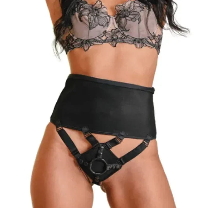 gleitgel dm ritex Sportsheets High Waisted Strap-On Harness Corset