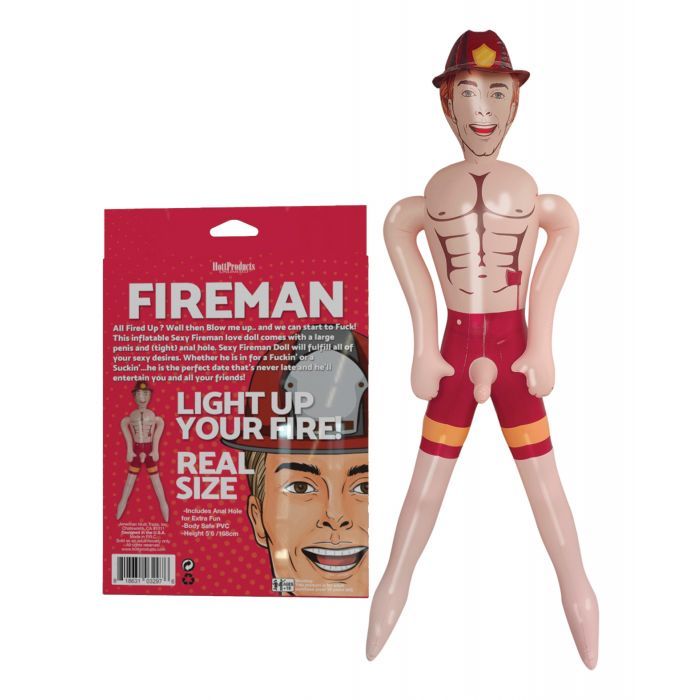 Inflatable Fireman - The Flirtation Station