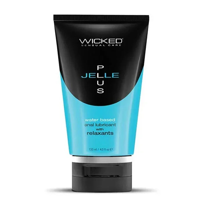 Wicked Jelle Plus Anal Lubricant - Natural Relaxants, Vegan The Flirtation Station Wicked Jelle Plus Anal Lubricant - Natural Relaxants, Vegan The Flirtation Station