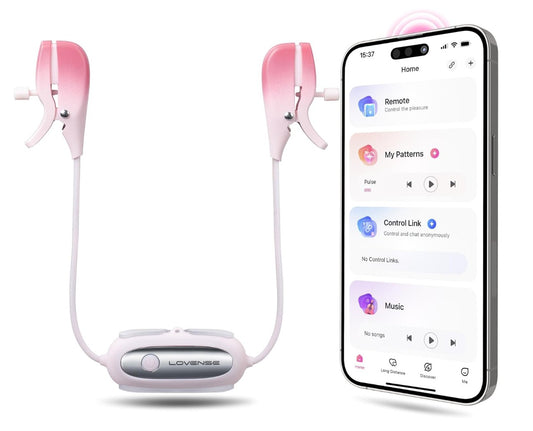 Lovense Gemini Vibrating Nipple Clamps