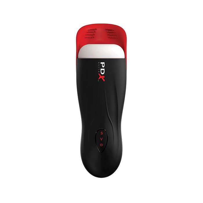 Side view of the PDX Elite Fap-O-Matic Pro Vibrating Stroker