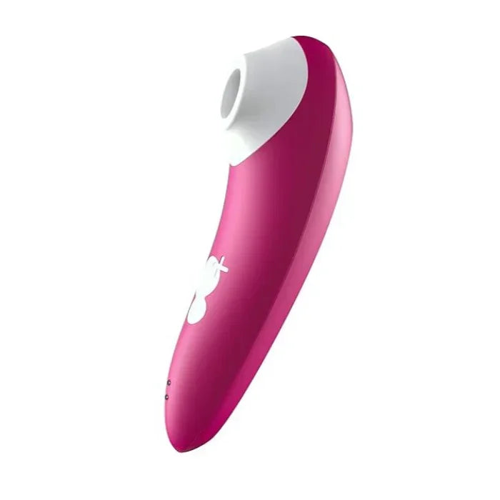 Romp Shine pink clitoral stimulator with smooth silicone surface