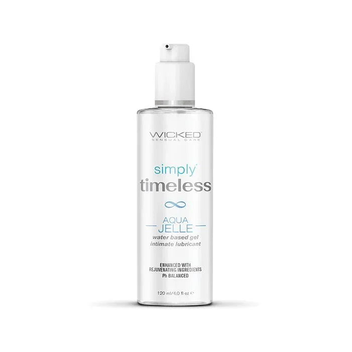 Simply Timeless Aqua Jelle - Menopause Lubricant by Wicked The Flirtation Station Simply Timeless Aqua Jelle - Menopause Lubricant by Wicked The Flirtation Station