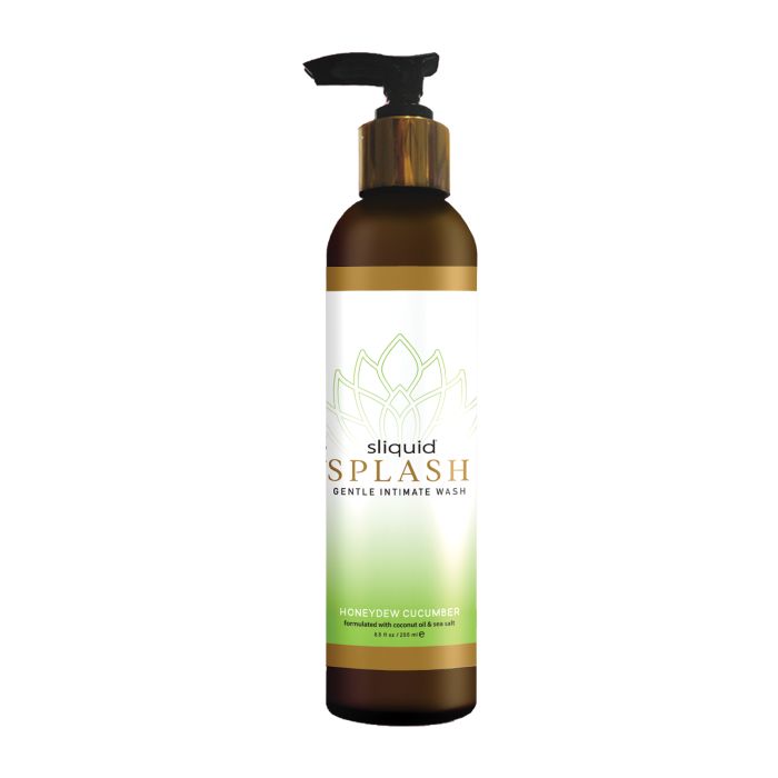Sliquid Splash Feminine Intimate Body Wash honeydew cucumber essential oil