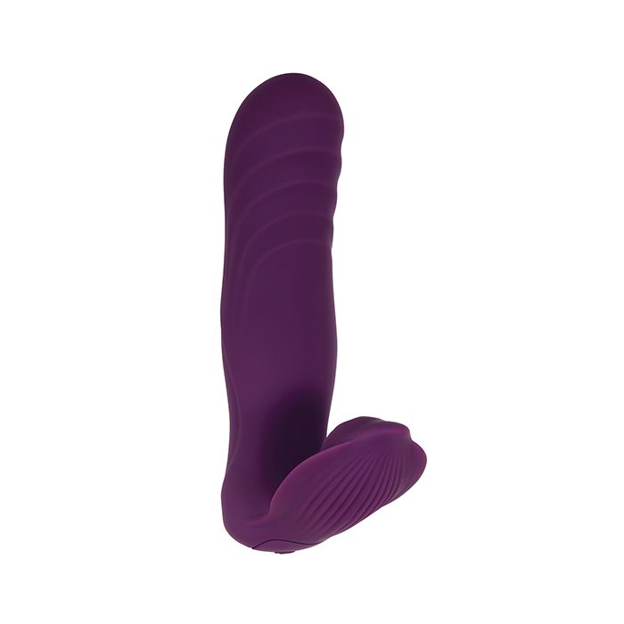 Close up view of the Velvet Hammer clitoral stimulator