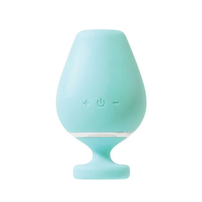 Vino sonic vibe showing control buttons and travel lock feature