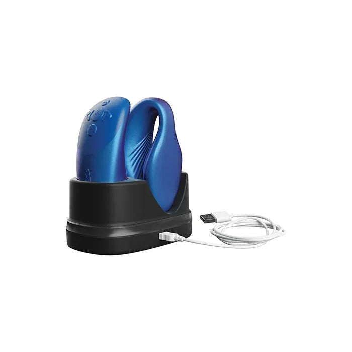 We-Vibe Chorus charging dock with magnetic USB cable for convenient recharge