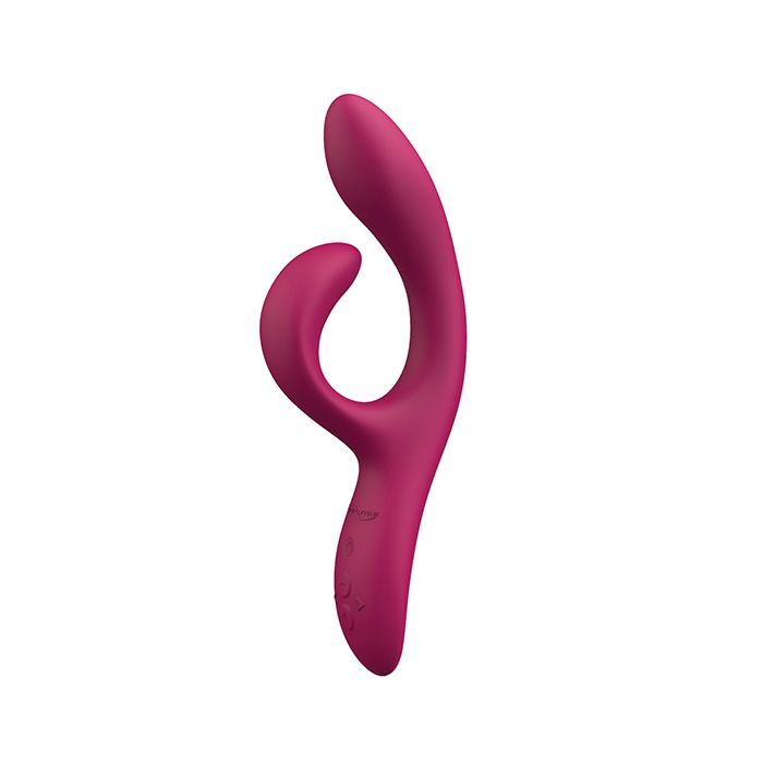 We-Vibe Nova 2 dual-stimulation waterproof rabbit vibrator in vibrant pink