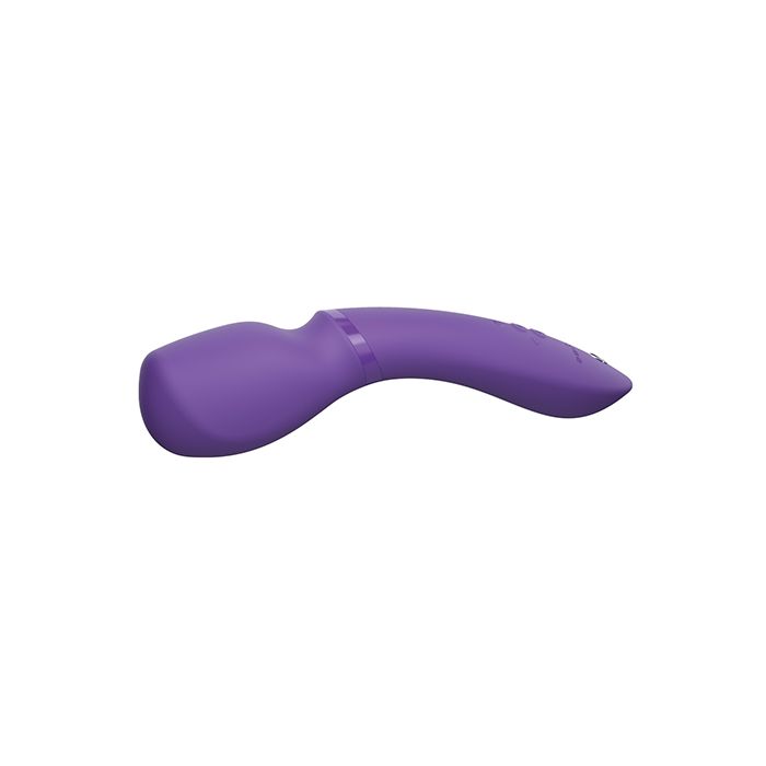 We-Vibe Wand 2 cordless purple body-safe silicone wand vibrator with ergonomic handle