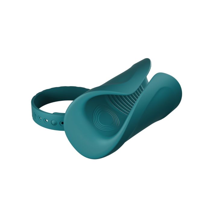 Lovense Gush 2 showing flexible open-ended design and soft silicone wings