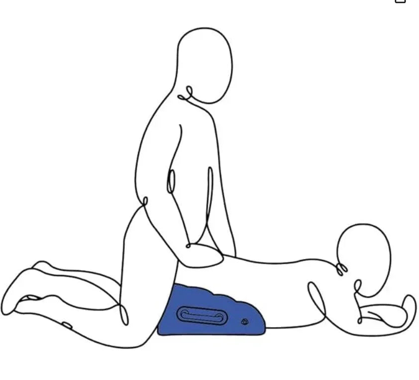 Pivot Inflatable Positioner – Comfort & Support - The Flirtation Station