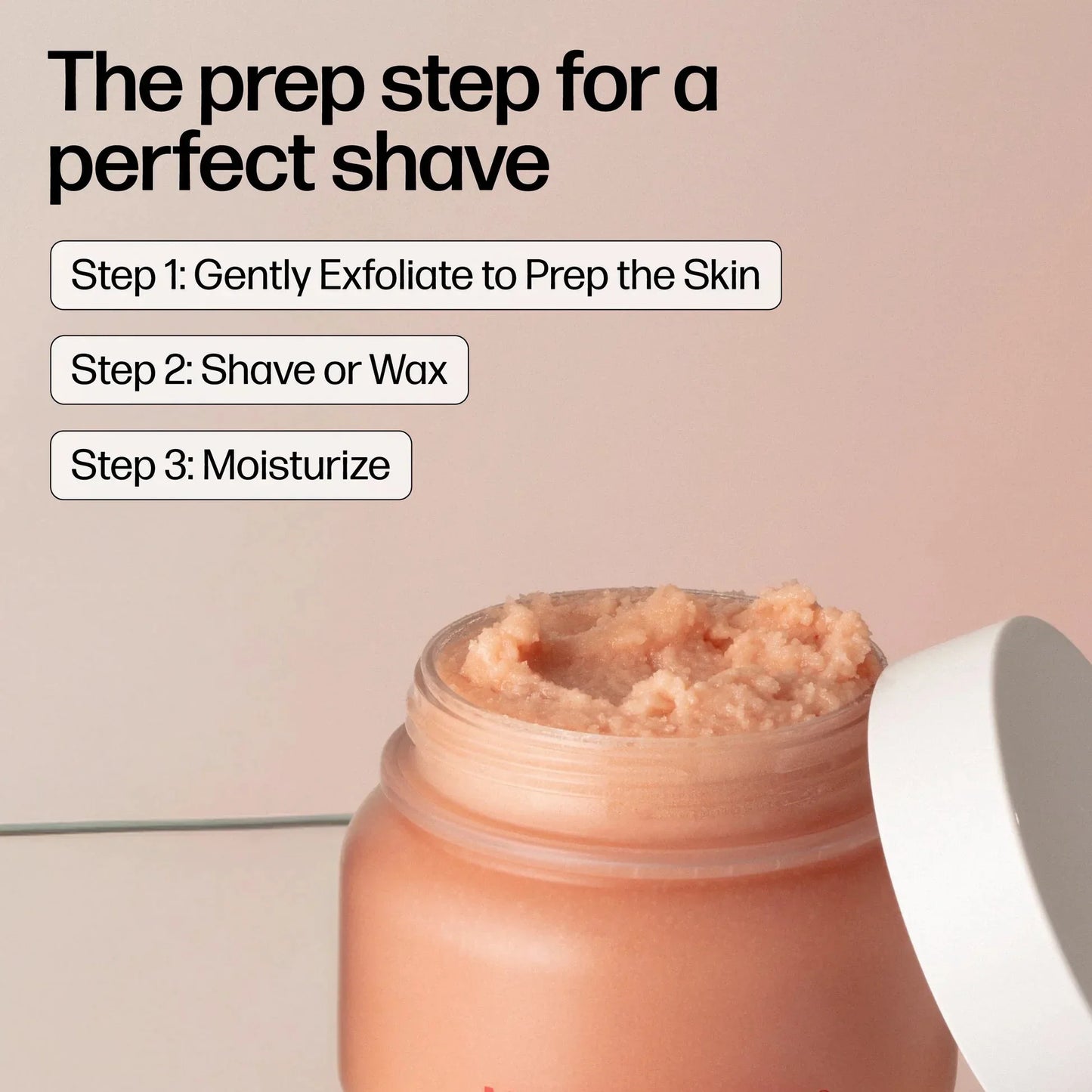 How to use Medicine Mama VMagic Grooming Polish: prep step for perfect shave with gentle exfoliation