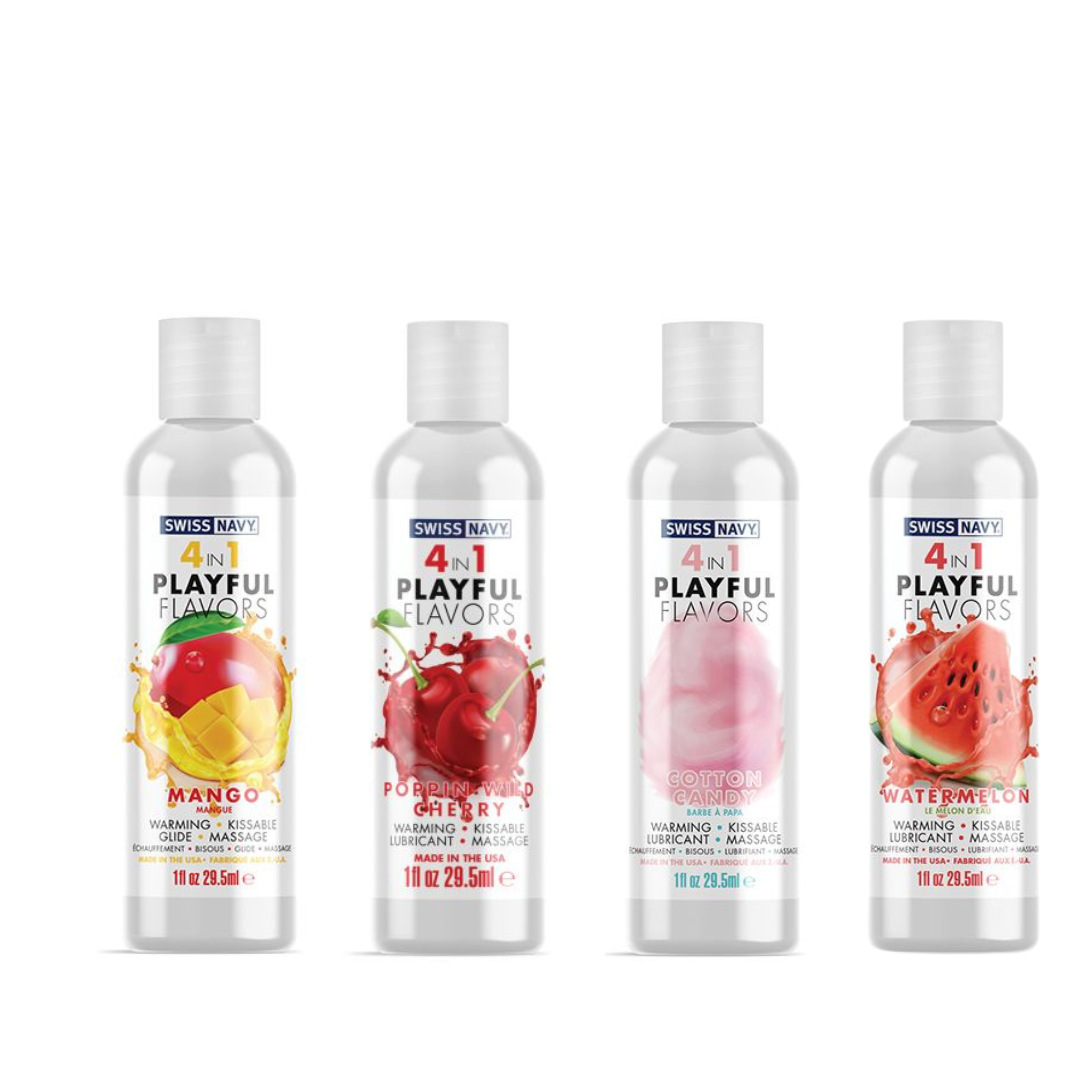 The Science Behind 4 in 1 Playful Flavors Warming Kissable Massage Lubricant