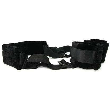 Close-up of padded section and adjustable straps on position spreader strap for comfort and support