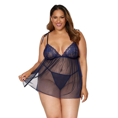 Bow-tied Babydoll - The Flirtation Station