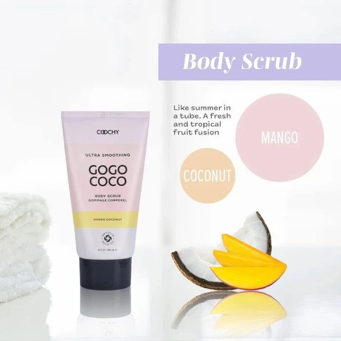 Coochy Ultra Smoothing GoGo CoCo Body Scrub - Mango Coconut - The Flirtation Station