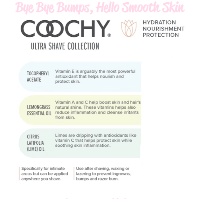 Coochy Ultra Soothing Ingrown Hair Oil - Lime Yours - The Flirtation Station