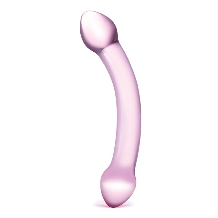 Double Trouble Glass Dildo