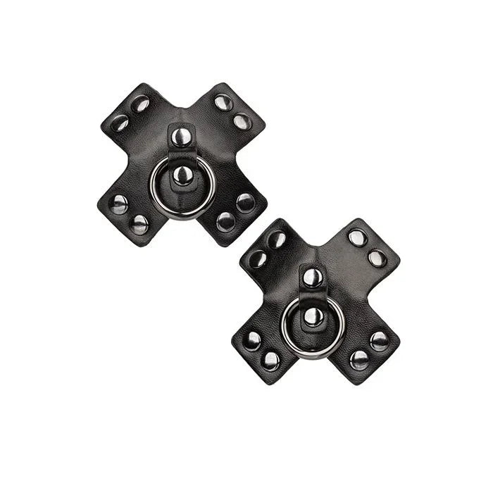 Euphoria O-Ring Pasties with sleek black design and comfortable fit for festival and intimate wear.