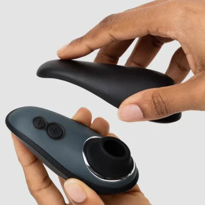 Womanizer Liberty is the perfect travel companion with a travel lock and secure, magnetic travel case for pleasure on the go.