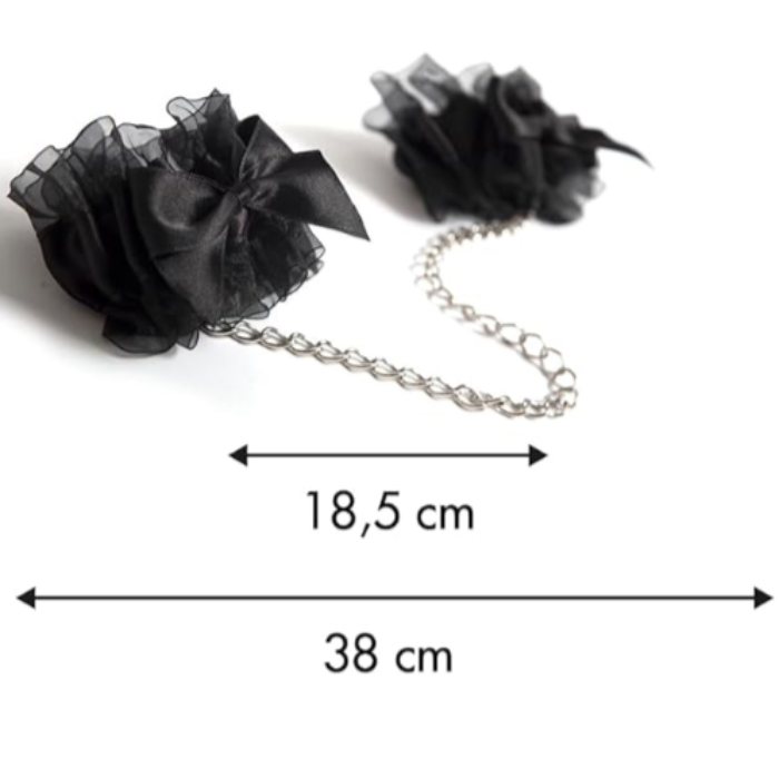 Frou Frou Satin & Organza Handcuffs