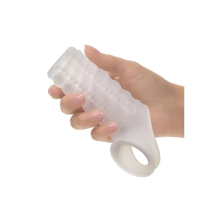 Reversible Liquid Silicone Girth Sleeve | CalExotics The Flirtation Station Reversible Liquid Silicone Girth Sleeve | CalExotics The Flirtation Station