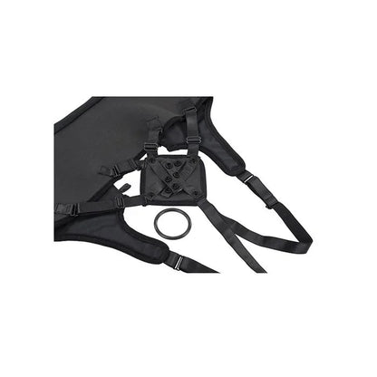 Sportsheets High Waisted Strap-On Harness – Six Elastic Bands and Front Padding Close-Up