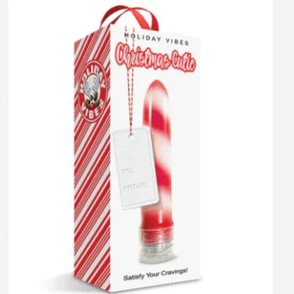 Holiday Vibes vibrator beautifully gift-packaged and ready for gifting or white elephant exchanges