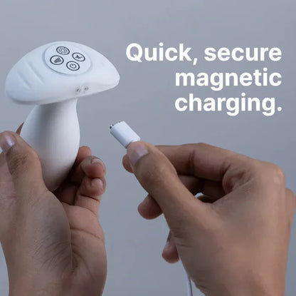 Illumination The Plug on magnetic charging stand with ambient mood lighting