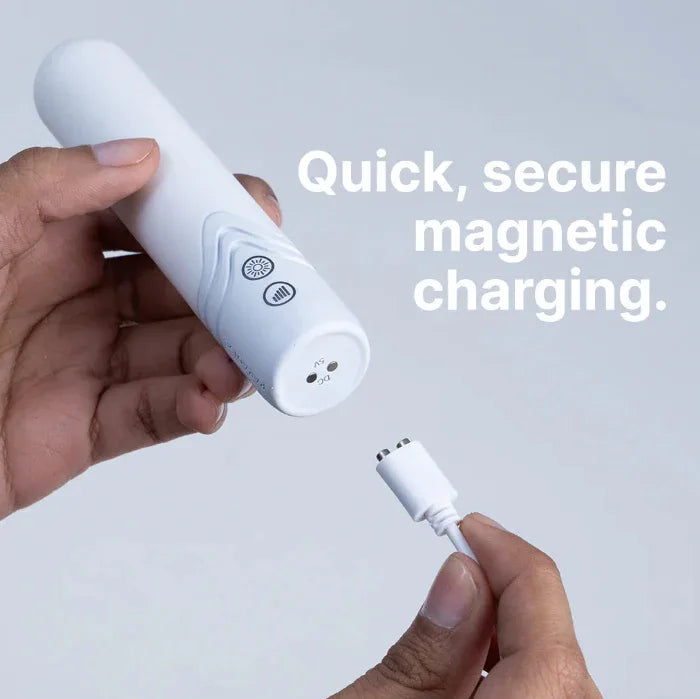 Illumination The Bullet on magnetic charging stand with ambient mood lighting