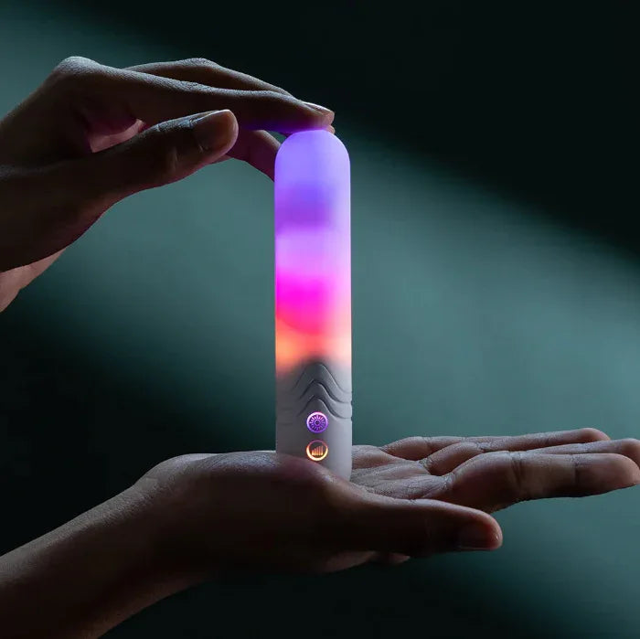 Illumination The Bullet app-controlled RGB vibrator with compact design and color-changing lights