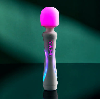 Illumination The Wand app-controlled RGB massager with flexible head