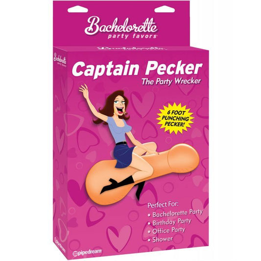 Inflatable 6ft Captain Pecker - The Flirtation Station