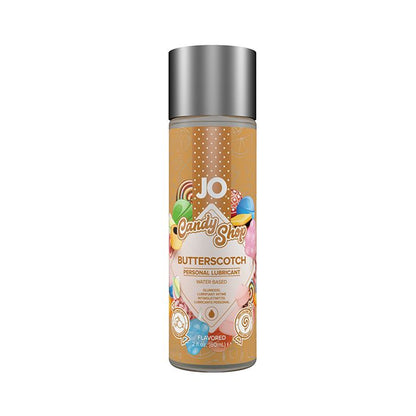 JO H2O Candy Shop Butterscotch personal lubricant 2 fl oz water-based flavored lube