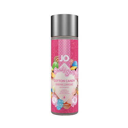 JO H2O Candy Shop Cotton Candy personal lubricant 2 fl oz water-based flavored lube