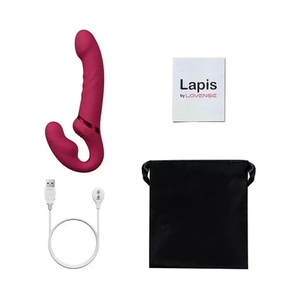 Lovense Lapis waterproof strapless strap-on for hands-free couples pleasure