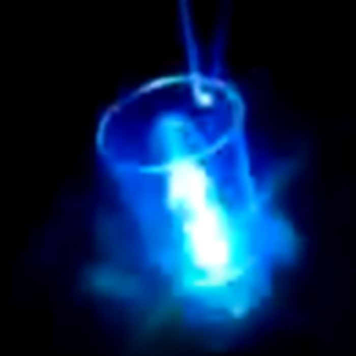 3 oz pulsating LED penis shot glass with multi-color flashing light