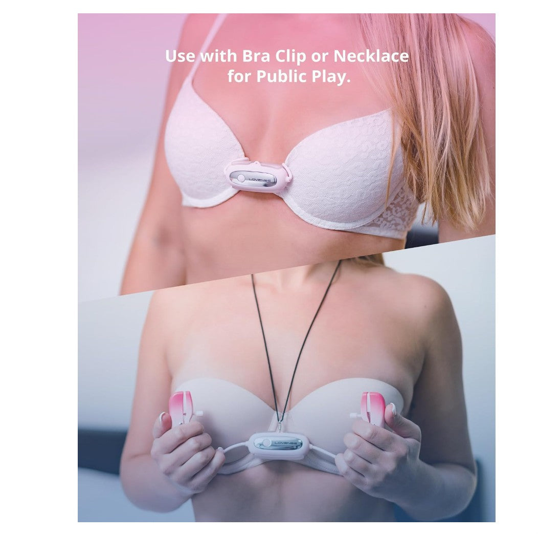 Lovense Gemini Vibrating Nipple Clamps