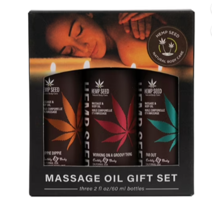 Massage Oil Gift Set - The Flirtation Station