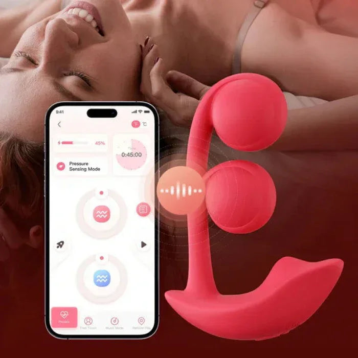 Video thumbnail showing usage demonstration and app control tutorial for Melody vibrator