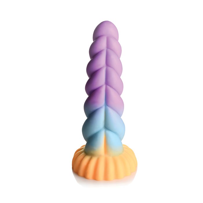 Mystique Silicone Unicorn Dildo w/ Free Keychain - The Flirtation Station