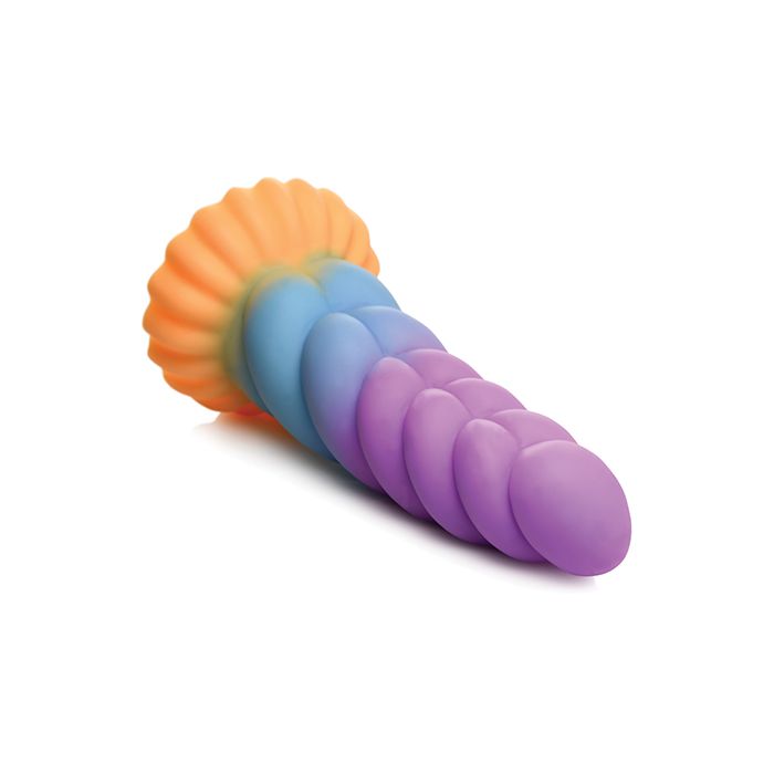 Mystique Silicone Unicorn Dildo w/ Free Keychain - The Flirtation Station