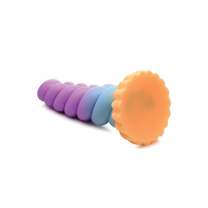 Mystique Silicone Unicorn Dildo w/ Free Keychain - The Flirtation Station