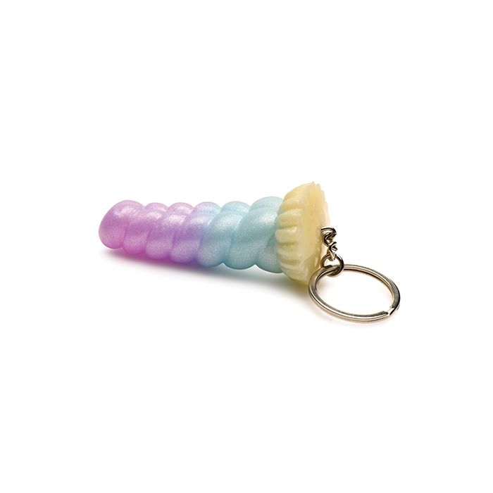 Mystique Unicorn Silicone Keychain - The Flirtation Station