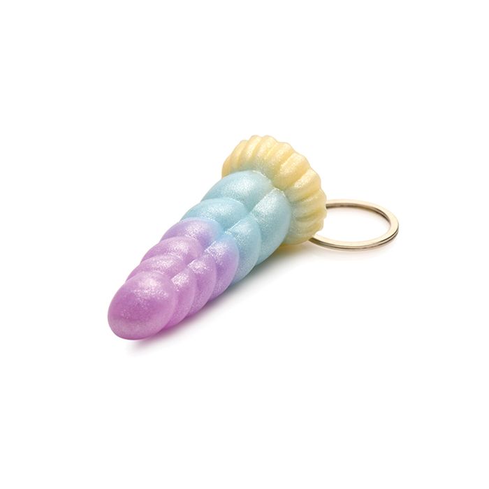 Mystique Unicorn Silicone Keychain - The Flirtation Station