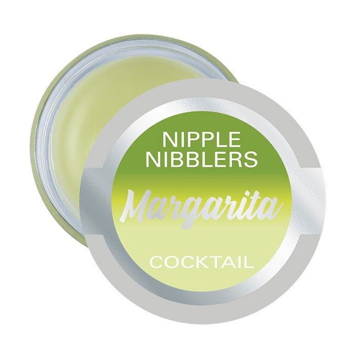 Margarita flavor Nipple Nibblers balm offering refreshing lime and salt tingle, 3-gram size